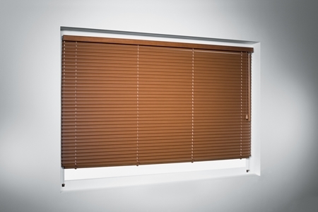 produkt - 25 mm / 50 mm aluminium - wood effect venetian blinds